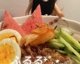 リカちゃん♡ふるる冷麺(市販でお手本)作り方14写真