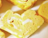 ただ切るだけ！ハートの卵焼き作り方21写真