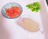 明太子と鮭フレークの卵焼き♡作り方1写真