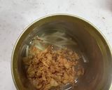 災害事に役立つ空き缶料理水漬けツナパスタ作り方18写真