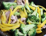 豚肉ブロッコリーパプリカの甘酢炒め作り方7写真