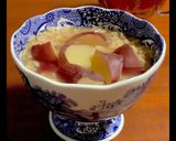 ハブ茶で香ばしい！さつま芋の茶粥作り方16写真