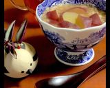 ハブ茶で香ばしい！さつま芋の茶粥作り方17写真