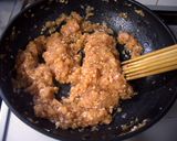 鶏そぼろ作り方1写真
