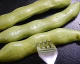 レンジで簡単！さやごと☆そらまめの下処理作り方1写真