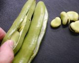 レンジで簡単！さやごと☆そらまめの下処理作り方3写真