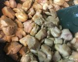 電鍋レシピ■鶏肉とザーサイの炊き込みご飯作り方2写真