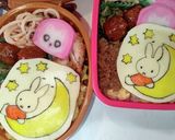 ミッフィー弁当～♪作り方1写真