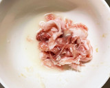 簡単味噌マヨ炒め味豚こま大根青椒肉絲風作り方1写真