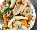 簡単味噌マヨ炒め味豚こま大根青椒肉絲風作り方16写真