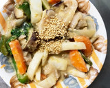 簡単味噌マヨ炒め味豚こま大根青椒肉絲風作り方17写真