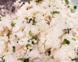 ごはんと小麦粉だけの簡単軽食☆こねつけ作り方1写真