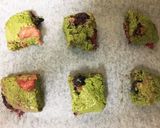 ♡抹茶ミックスベリースコーン♡作り方6写真