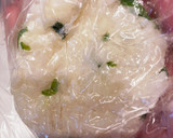 ごはんと小麦粉だけの簡単軽食☆こねつけ作り方2写真