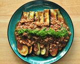 こんがりなすの肉味噌あんかけ　作り方6写真