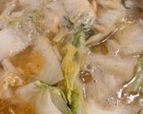 鶏と白菜の煮込みうどん作り方3写真