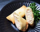 かにみそとカニカマのクリーム春巻き作り方7写真