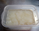 らっきょう酢で！大根おろしの酢の物作り方1写真