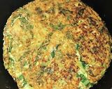 山芋卵小松菜だけのふわふわお好み焼き作り方6写真