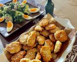 オートミールとお豆腐でチキンナゲット作り方5写真