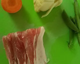 筍と豚バラの炊き込みごはん作り方1写真