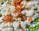 冷凍枝豆×鮭フレークチャーハン作り方2写真