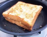 ブランチに✨ハムチーズフレンチトースト作り方6写真