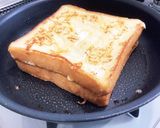 ブランチに✨ハムチーズフレンチトースト作り方6写真