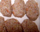 蓮根入りもっちりご飯バーグ　和風あんかけ作り方4写真