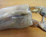 烏賊の鉄砲焼作り方1写真