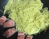 明太クリーム焼きそば作り方3写真