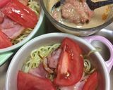 明太クリーム焼きそば作り方4写真