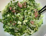 餃子 ニラ 大判餃子 簡単作り方3写真