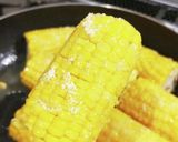 屋台風☆バターチーズ焼きとうもろこし作り方4写真