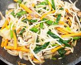 野菜入り油揚げ巾着のコンソメ煮作り方2写真