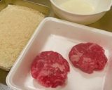 安い細切れでOK♪ご馳走ジューシー牛カツ作り方4写真
