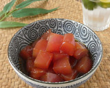 材料2つ★マグロの蒲焼きたれ漬け作り方3写真