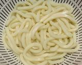 リカちゃん♡うどん(揚げ玉・茗荷・紫蘇)作り方4写真