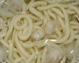 リカちゃん♡うどん(揚げ玉・茗荷・紫蘇)作り方5写真