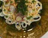 リカちゃん♡うどん(揚げ玉・茗荷・紫蘇)作り方8写真