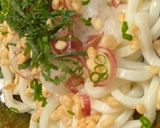 リカちゃん♡うどん(揚げ玉・茗荷・紫蘇)作り方11写真