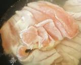 鶏むね肉を丸ごと塩茹での●鶏肉のサラダ作り方1写真