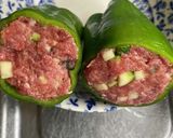 タジン・ケフタ　モロッコ風野菜肉詰め作り方3写真