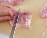 【トースター】給食で食べたロールチキン作り方2写真