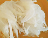 ◆新玉ねぎとワカメのごま風味酢のもの◆作り方2写真
