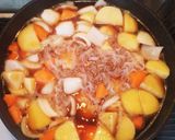 絶品☆手羽元の鶏じゃが作り方3写真