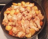 絶品☆手羽元の鶏じゃが作り方5写真