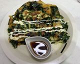 ニラと卵と長芋で山芋焼き作り方11写真