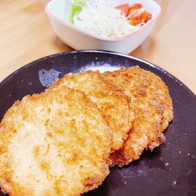簡単ハムカツ by Santa☆mama 【クックパッド】 簡単おいしいみんなの