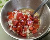生トマトソースでベーコンステーキ作り方3写真
